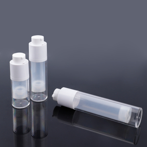 Personal Care Packaging Cosmetic Packaging AS PP PE 5/10/12/15ML Airless Lotion Luxury Airless Pump Cosmetic Bottles