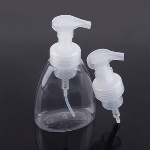 Eco-friendly Custom Printing Color Dosage 0.8cc/1.6cc 40/410 42/410 Built-in Spring Plastic Transparency Foam Pump Soap Dispenser With Lock