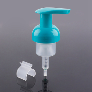 New Trend Custom Bottle Custom Label 40/400 Dosage 0.8cc/1.6cc Clear Plastic Biodegradable Built-in Spring Press Foam Soap Dispenser Bottle Pump