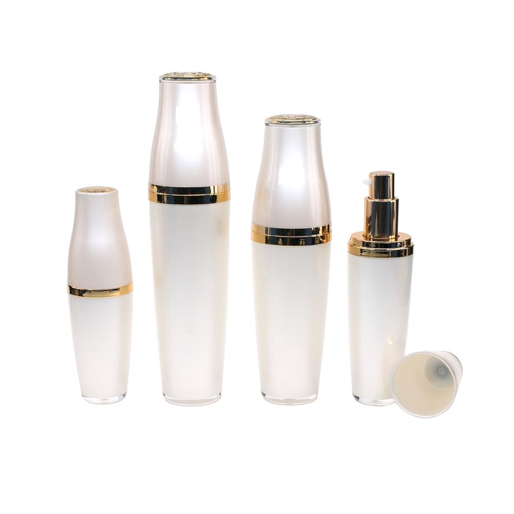 30ml 50ml 80ml120ml PMMA lotion cosmetic bottle and 30g 50g cosmetic jar