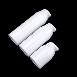 Airless 30ml 50ml 75ml PP PE Round Press Vacuum Bottles Cosmetic Packaging