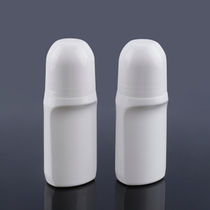 Good Quality Wholesale White Deodorant Container Applicator 120ml Empty Plastic Roll on Bottle Empty 