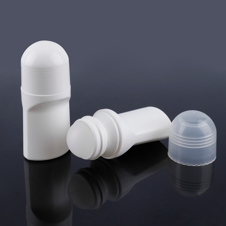 Roll on perfume bottle wholesale empty roll on deodorant bottle cosmetic 75ml plastic roll on bottle