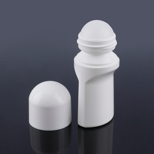 Eco-friendly Custom Logo And Color Ball Diameter 35.56mm Small Capacity 75ml Plastic Essencial Oil Antiperspirant Deodorant Roll on Bottle